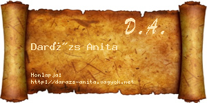 Darázs Anita névjegykártya